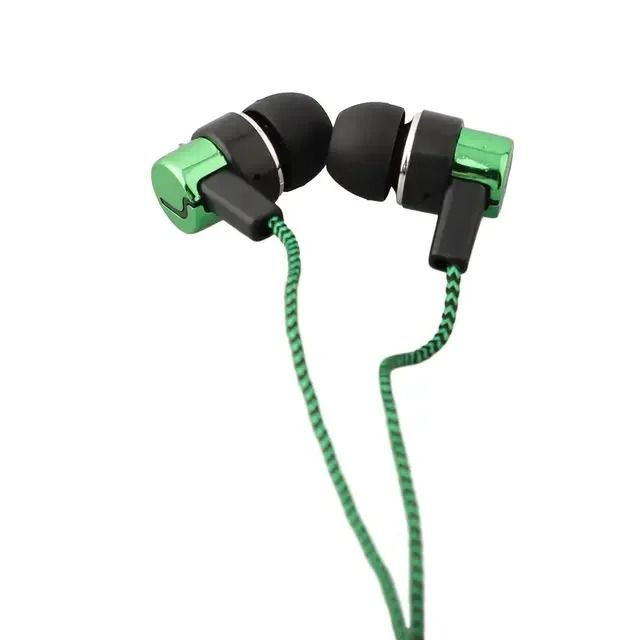 3.5mm In-Ear Wired Headphones – Deep Bass Stereo Earbuds with Noise Isolation