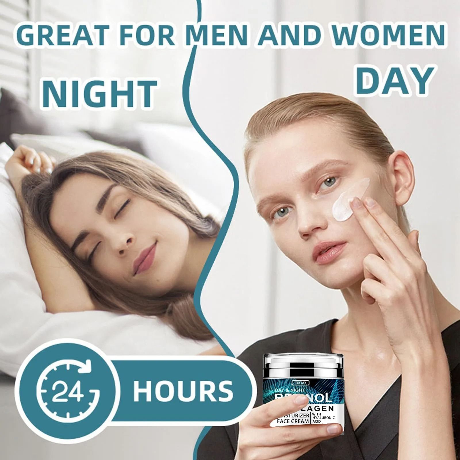 Collagen Retinol Hyaluronic Acid Face Cream