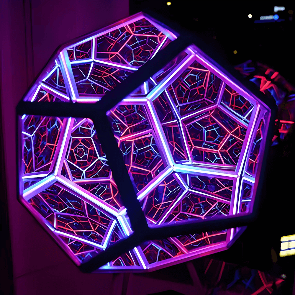 Infinite LED Home Furnishing Color Night Light