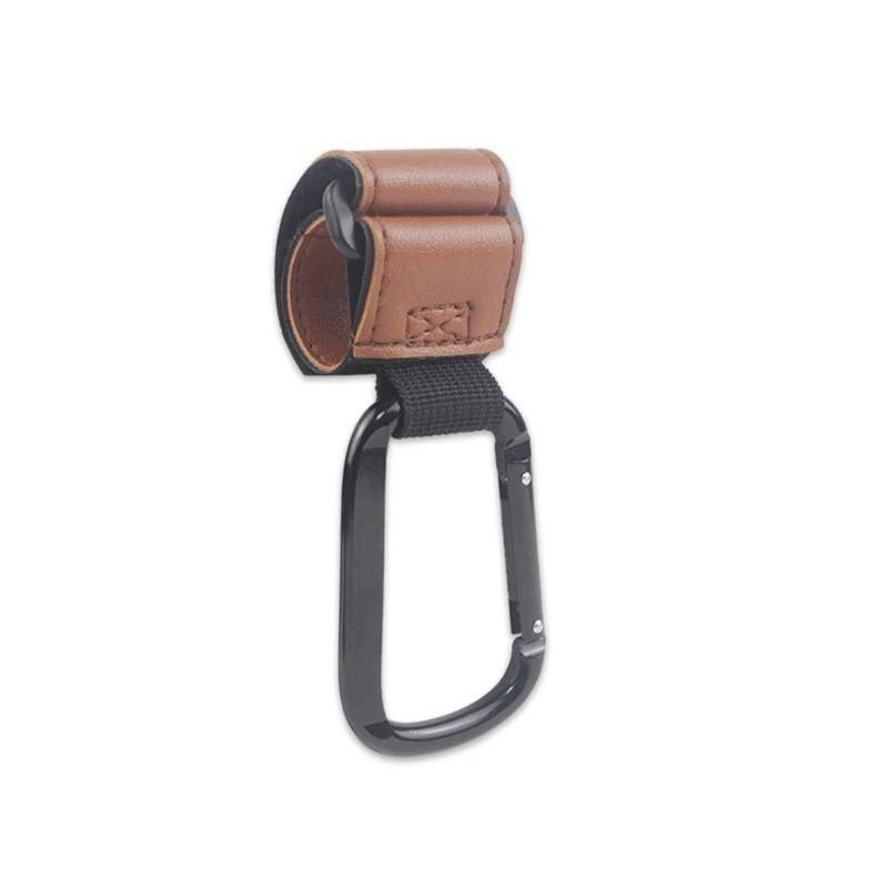 Stroller Hook with PU Leather Strap