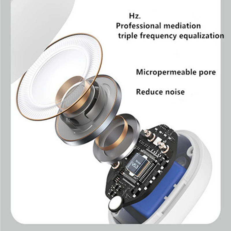 Bone Conduction Headset Wireless Bluetooth Earphone Clip with Mic - Noise Canceling High Quality TWS Auriculares
