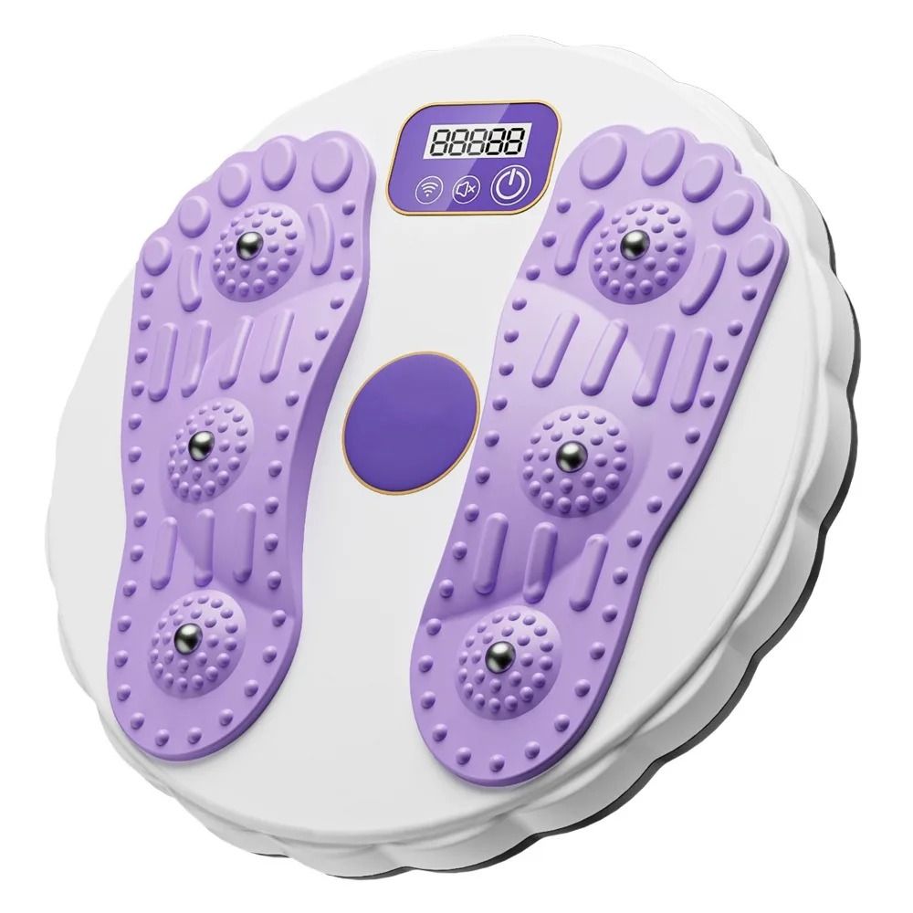 Electronic LCD Twisting Waist Disc with Foot Massage