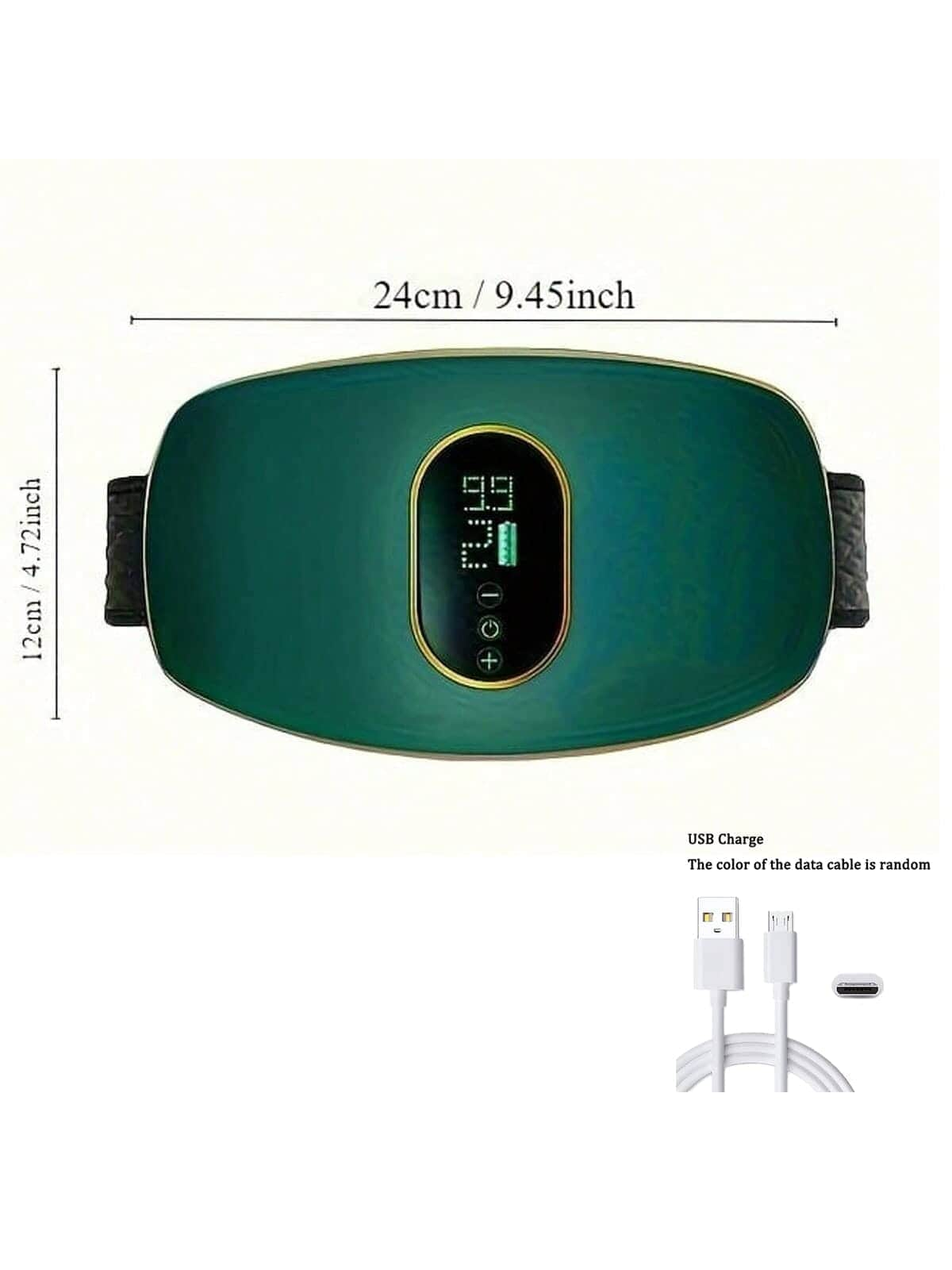 Home Abdominal Massager, Intelligent Waist Massager, Rechargeable Body Massage Device