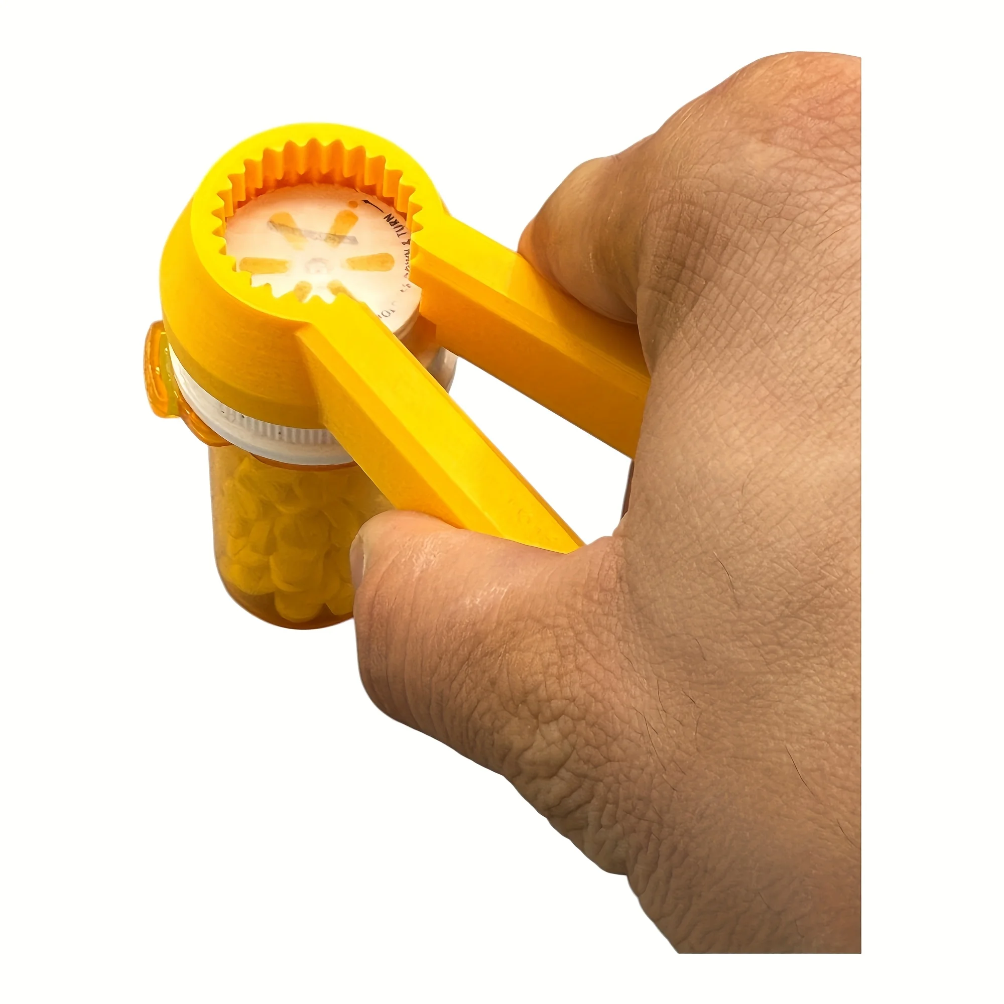 Bottle Opener Plastic Bottle Cap Lifter, Universal Ergonomic Gear Design Bottle Opener for Kitchen, Easy Cap Removal