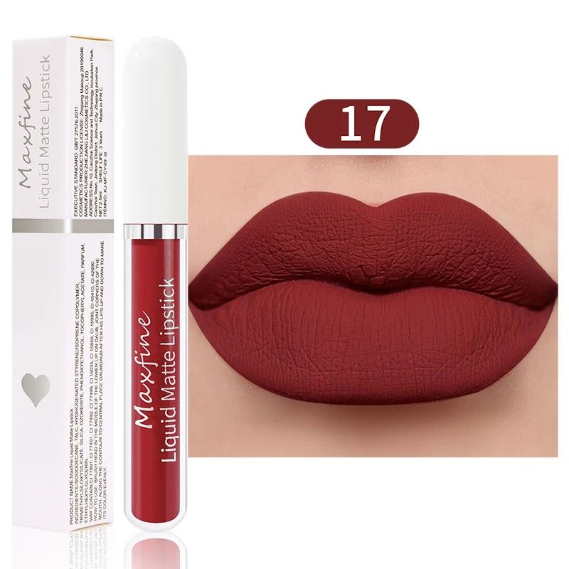Matte Velvet Waterproof Lip Glaze