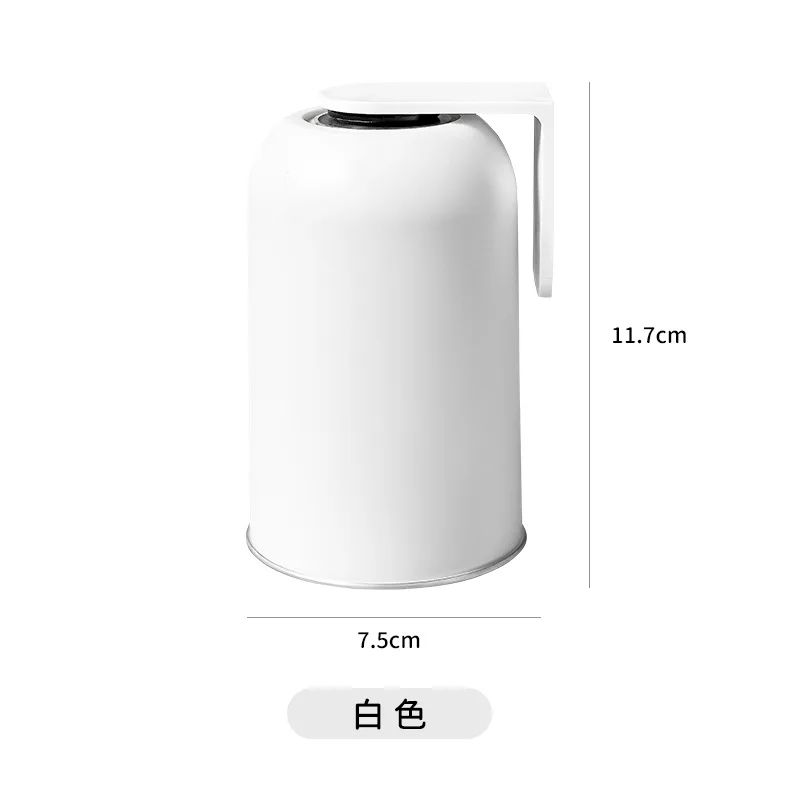 Magnetic Stainless Steel Toothbrush Cup Wall Mounted Bathroom Holder