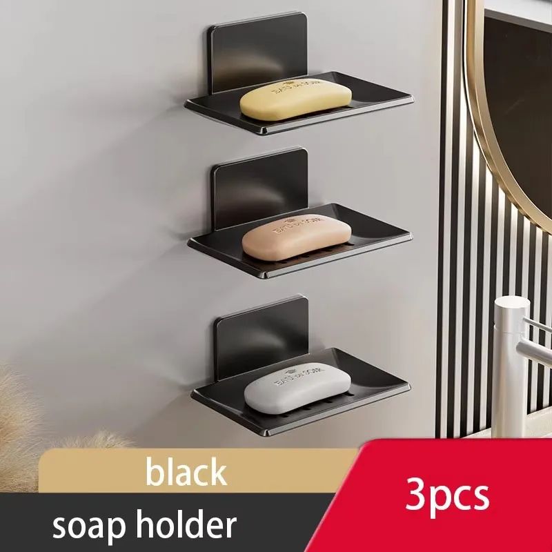 Wall Mounted Aluminum Bathroom Soap Dish
