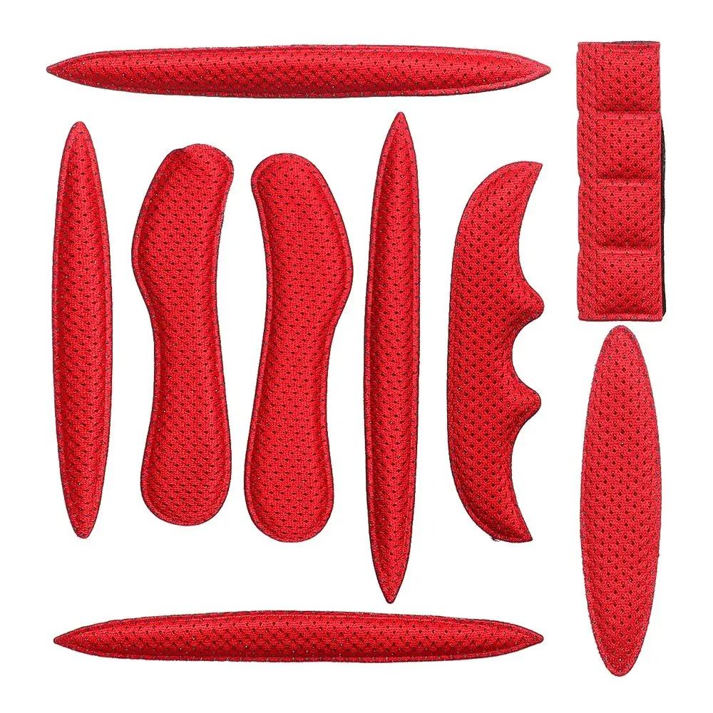 27 Piece Helmet Padding Kit Universal Foam Pads Replacement for Cycling and Motorcycle Helmets