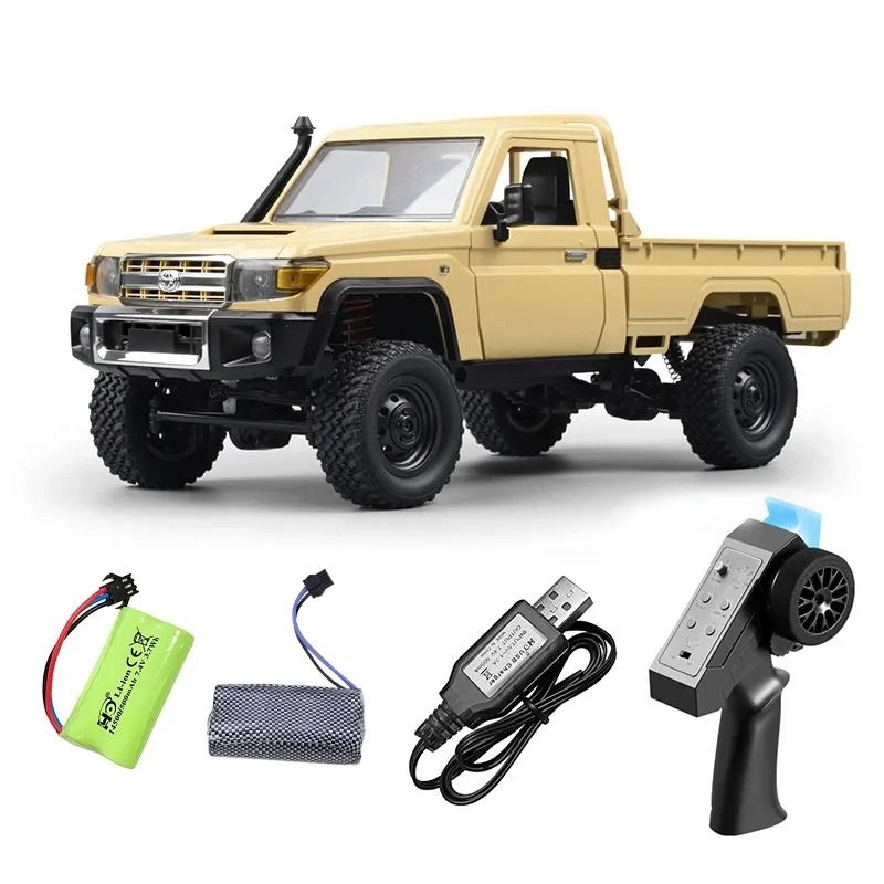 1:12 Scale 4WD RC Pickup Truck with Remote Control