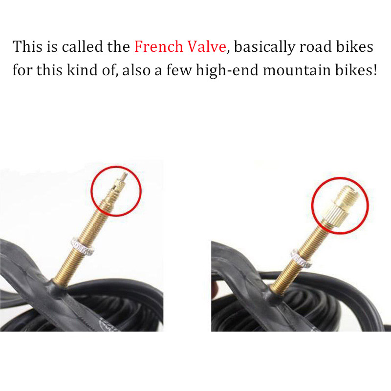 Presta to Schrader Valve Adapter Premium Bike Tire Converter