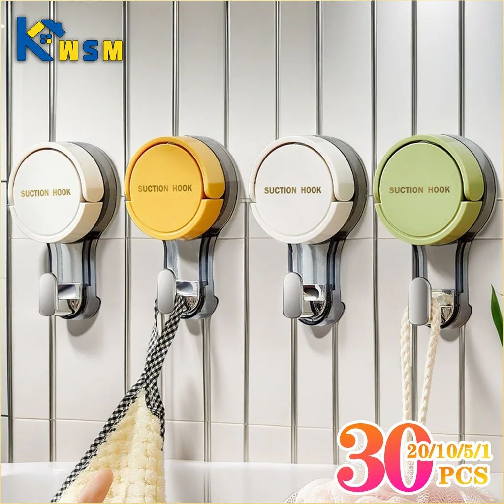 Reusable Suction Cup Hooks Set