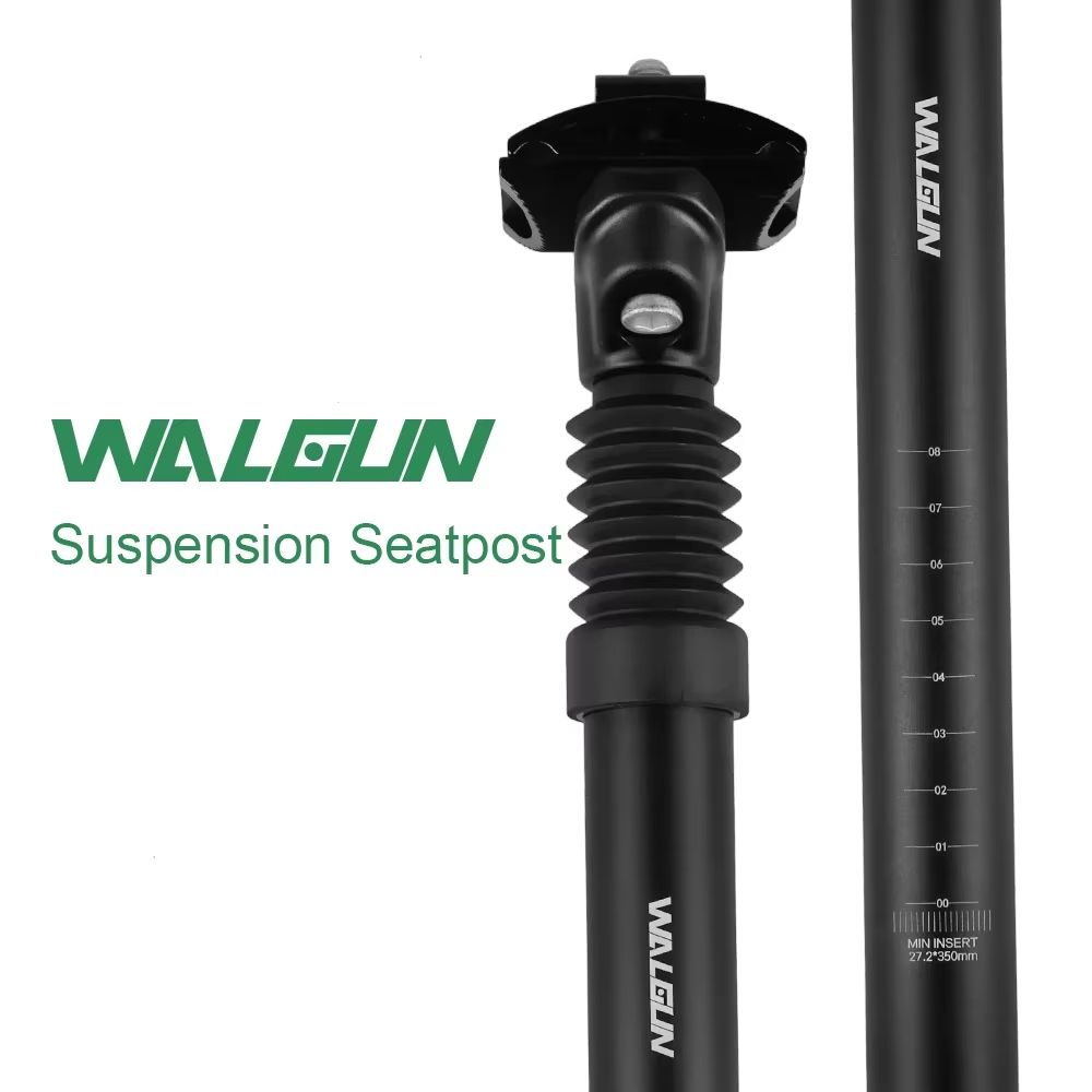 WG23A MTB Suspension Seatpost – Shock-Absorbing Dropper Post for Mountain Bikes (27.2–31.8mm)