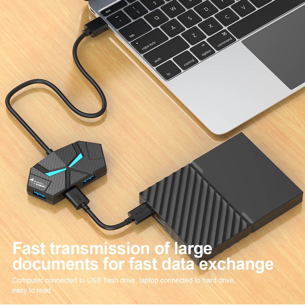 USB 3.0 HUB, USB Docking Station, High-Speed Transmission Adapter