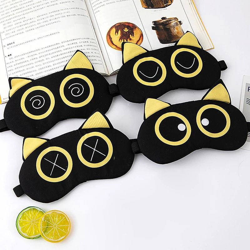 Cartoon Sleep Eye Mask for Kids with Soft Comfortable Eye Shade for Travel and Rest