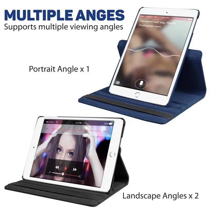 Rotating Tablet Stand Case with 360 Degree Cover