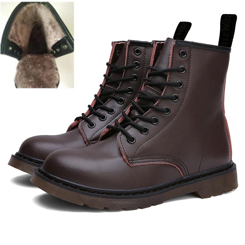 Urban Edge Genuine Leather Ankle Motorcycle Chelsea Boots, Premium Platform Cowboy Style