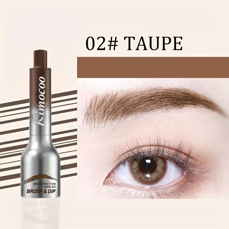 Waterproof Long-Lasting Eyebrow Tint Cream with Brush