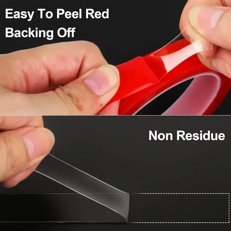 Strong Transparent Double Sided Tape Waterproof Adhesive