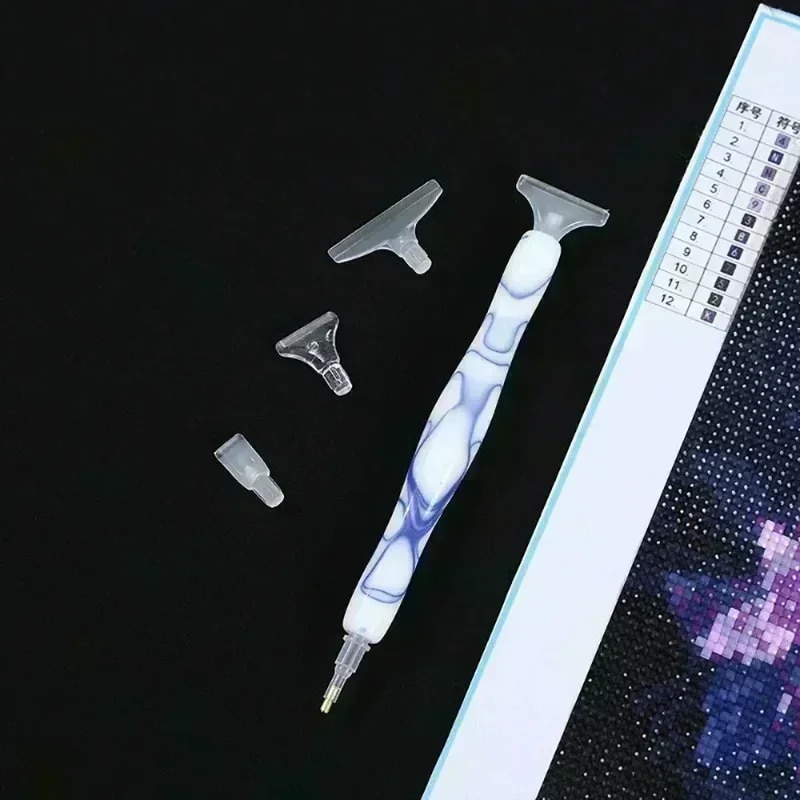 Multifunctional 5D DIY Diamond Pen Set: Resin Embroidery Tool with 5 Pen Heads