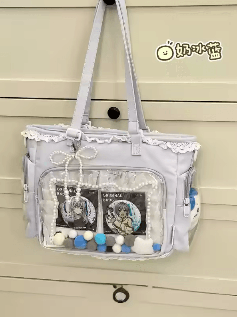 Ballet Girl Japanese Itabag Shoulder Bag Anime Crossbody Casual Canvas Tote