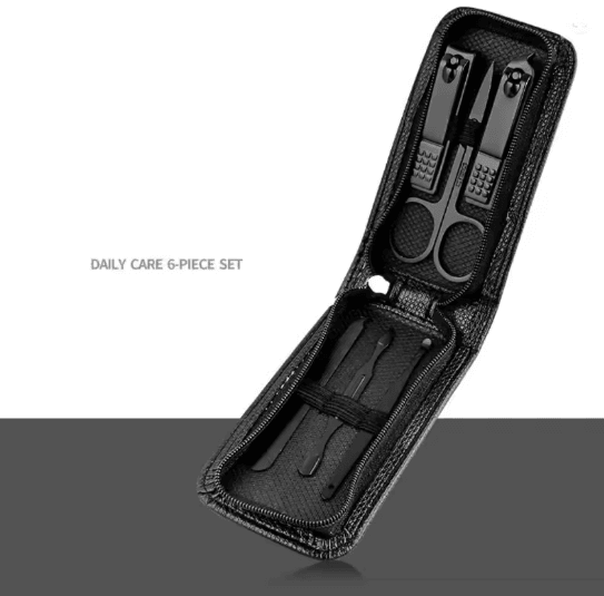 6 Piece Professional Nail Clipper Manicure Set