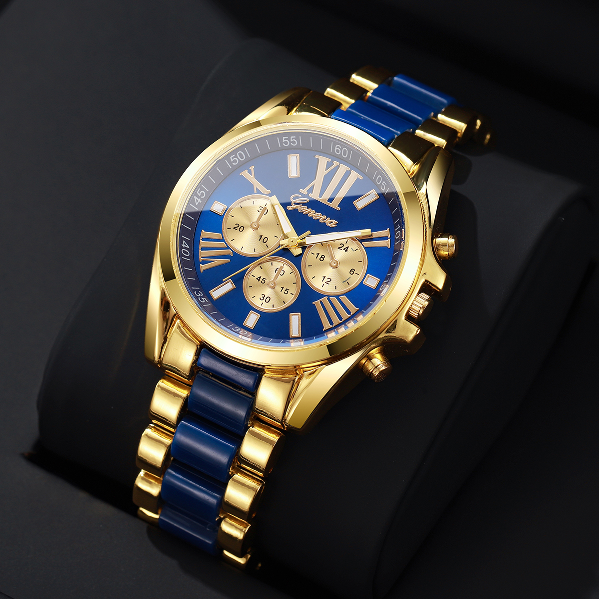 Luxury Men Business Watches, Fashion Roma Dial Men's Quartz Wristwatch, Elegant Daily Wear