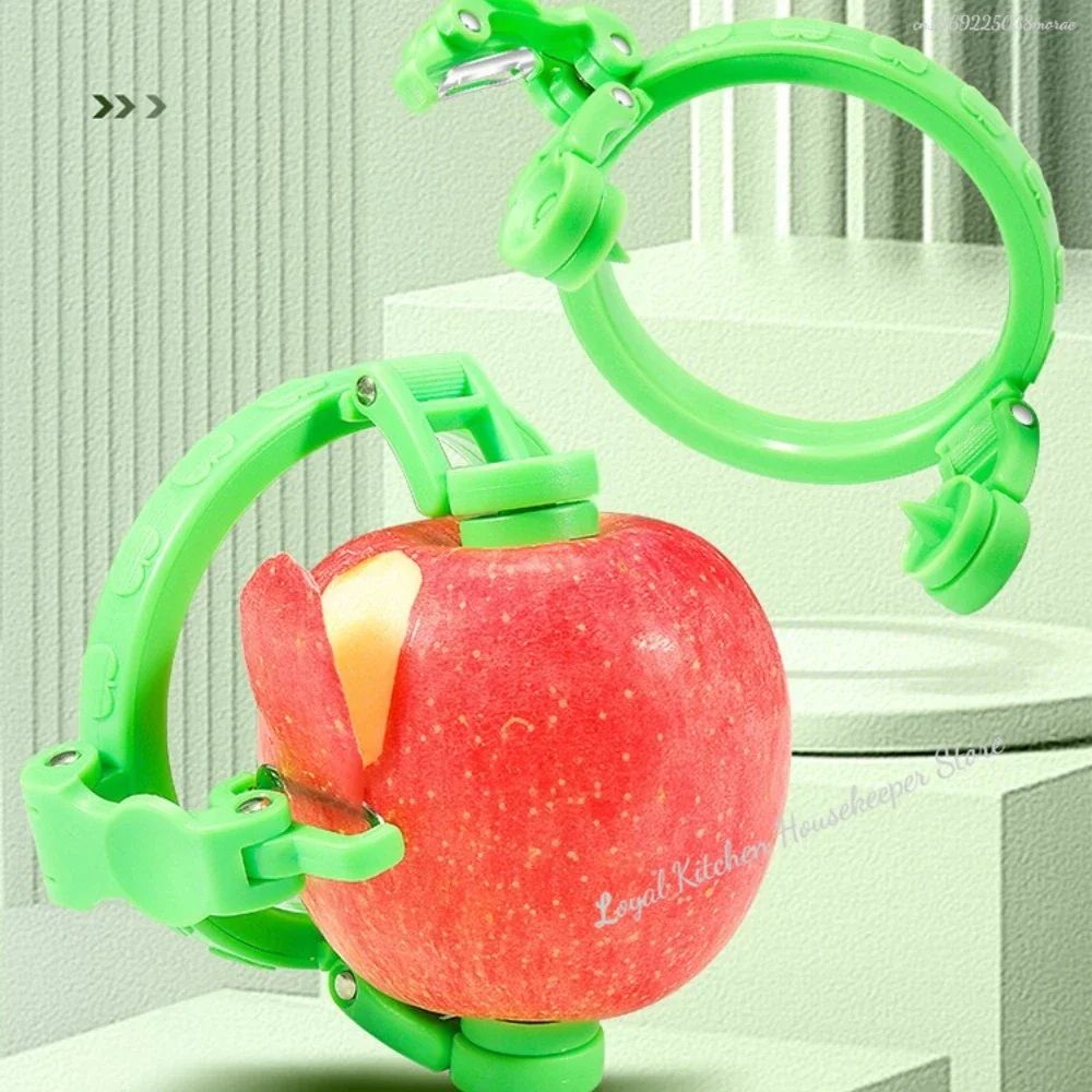 PrecisionTurn Apple Peeler & Corer – Handheld Apple Peeler Machine with Stainless Steel Blade