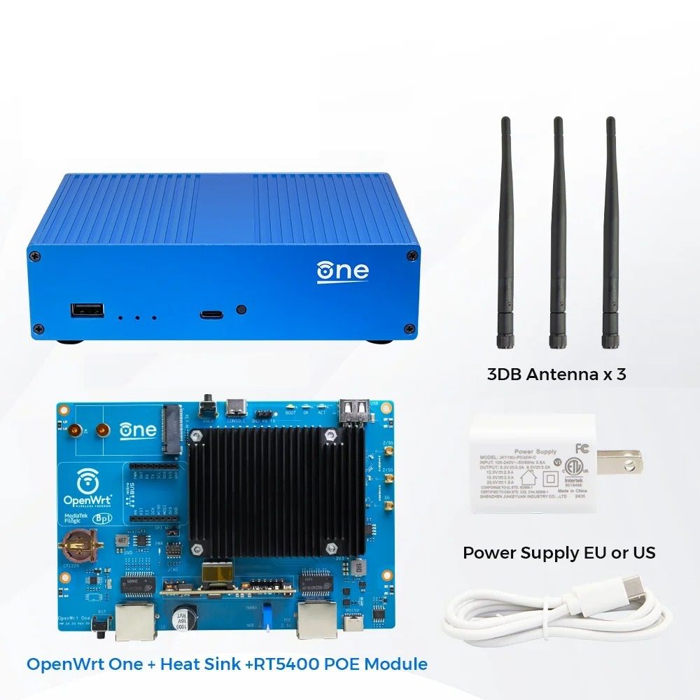 High Speed Open Source Smart Router with Dual Ethernet Ports