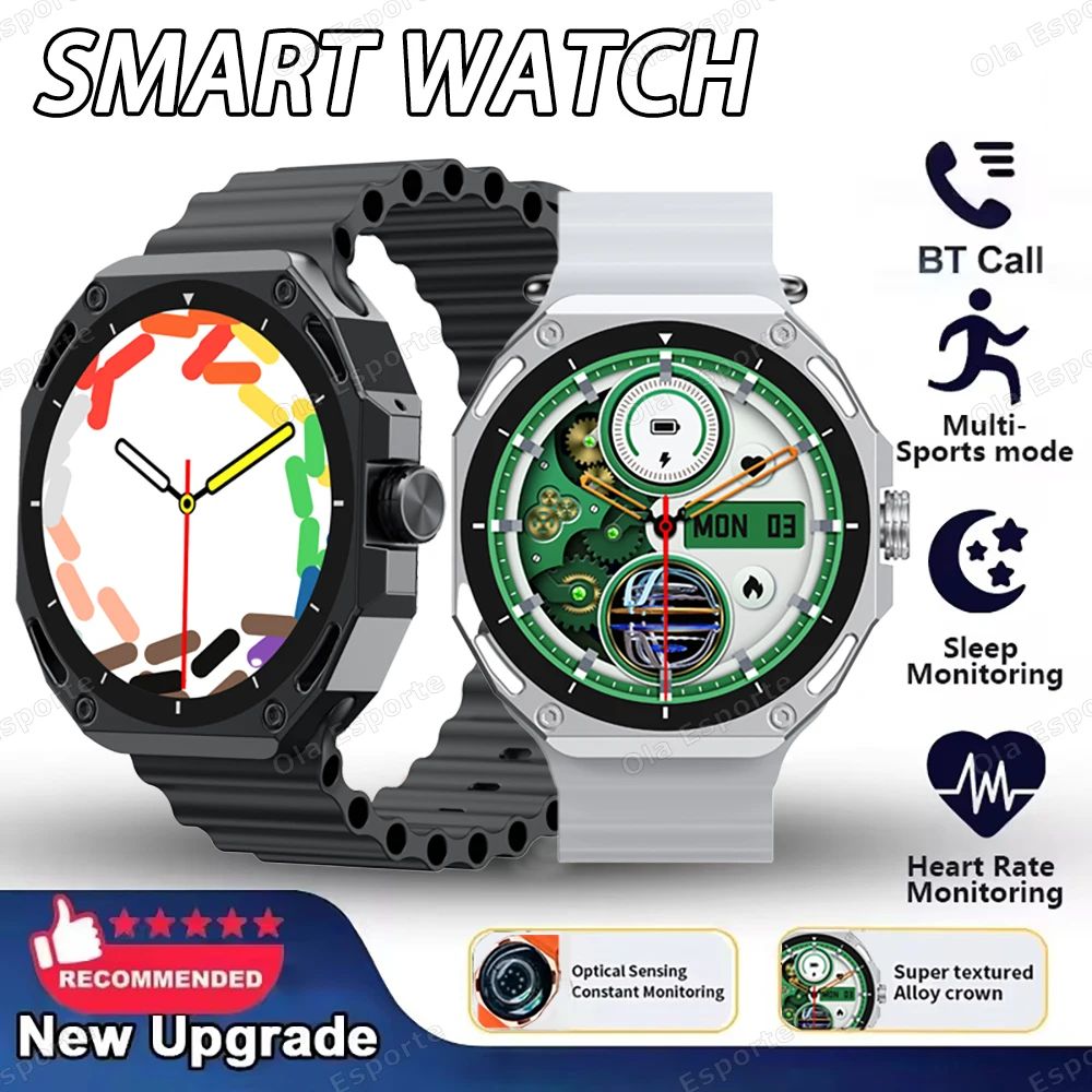 Smart Fitness Watch with AMOLED Display