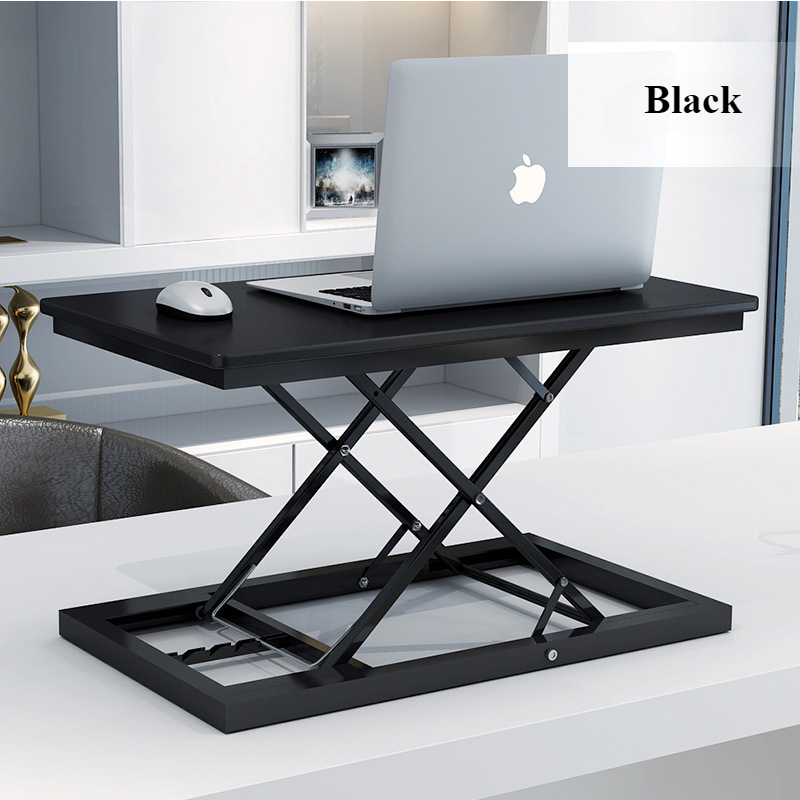 Gas Spring Laptop Stand Riser Lightweight Sit to Stand Converter