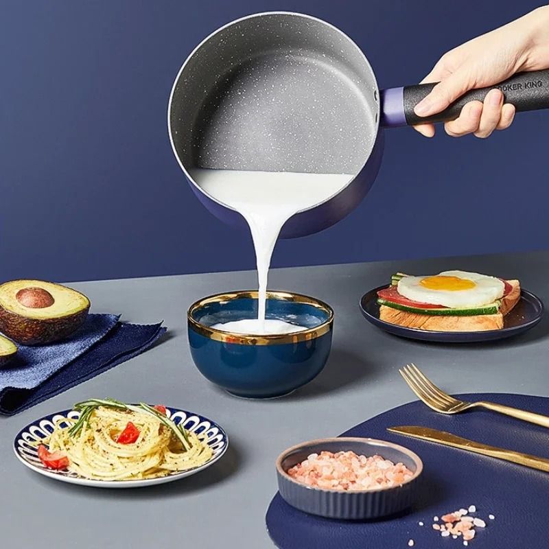 Professional 54 oz. Non Stick Medical Stone Milk and Saucepan