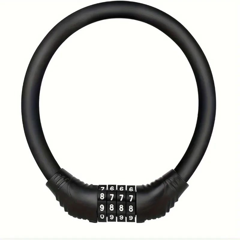 4 Digit Combination Bicycle Cable Lock