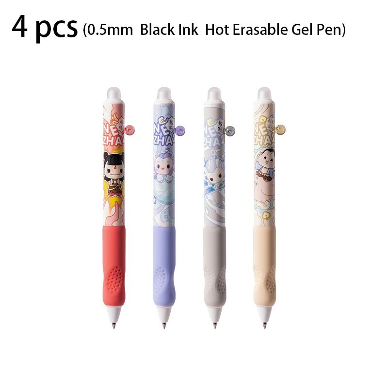 Deli 0.5mm Erasable Gel Pen Set – Smooth Writing Crystal Blue Ink School & Office Pens (4/8 Pack)
