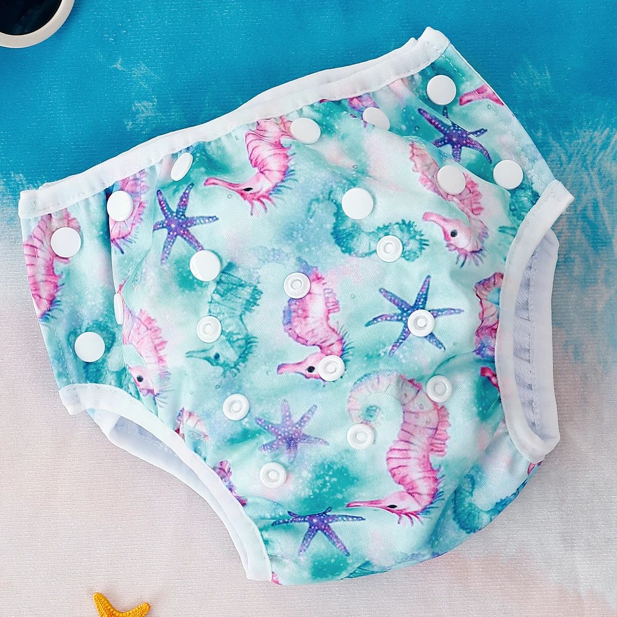 Kangobaby Reusable Baby Swim Diaper Adjustable Washable Swim Pants