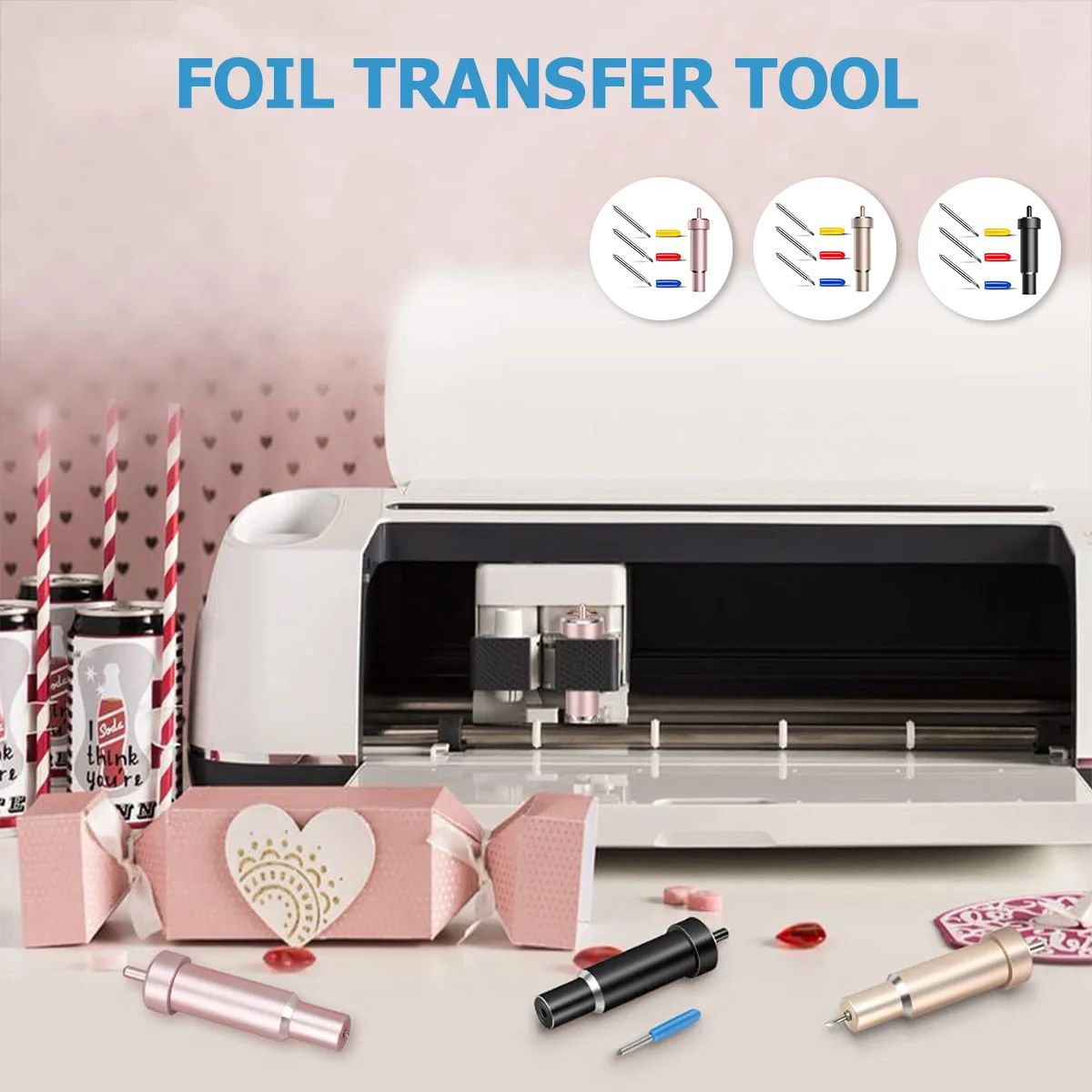 Deep Cut Blade Replacement Set for Cricut Maker and Explore Air Cutting Machines
