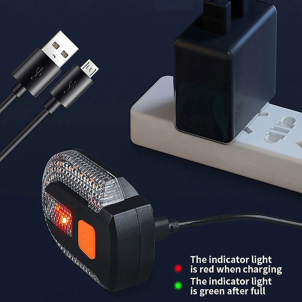 Wireless Bicycle Turn Signal Taillight with Remote Control