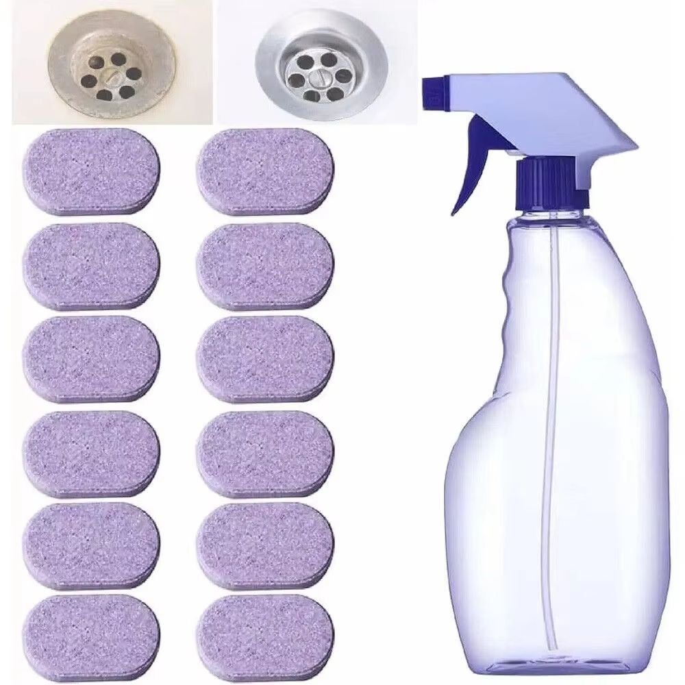 Cleanlix Multipurpose Cleaner Spray with Concentrated Cleaning Tablets for Instant Household Stain Removal