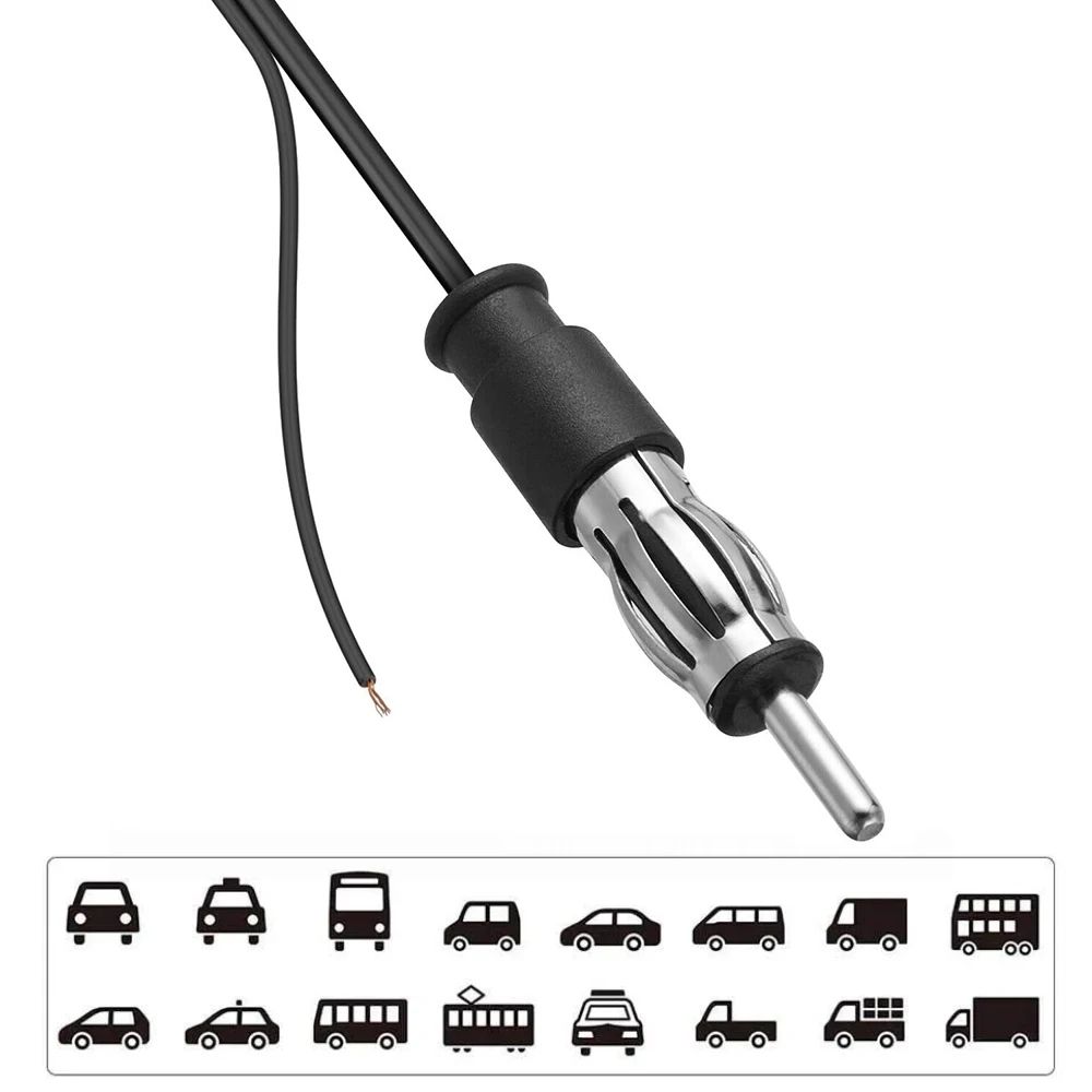 Universal Hidden Car Radio Antenna Amplified AM FM Signal Booster Kit