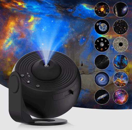 Galaxy Night Light Projector 360 Rotating Starry Sky Planetarium Lamp