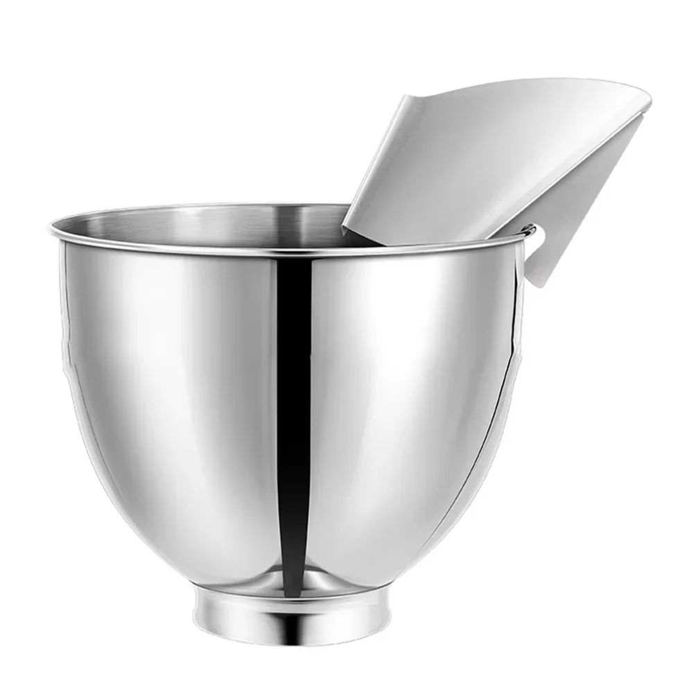 Lifesparking Stainless Steel KitchenAid Pour Shield - Universal Mixer Splash Guard with Pour Spout
