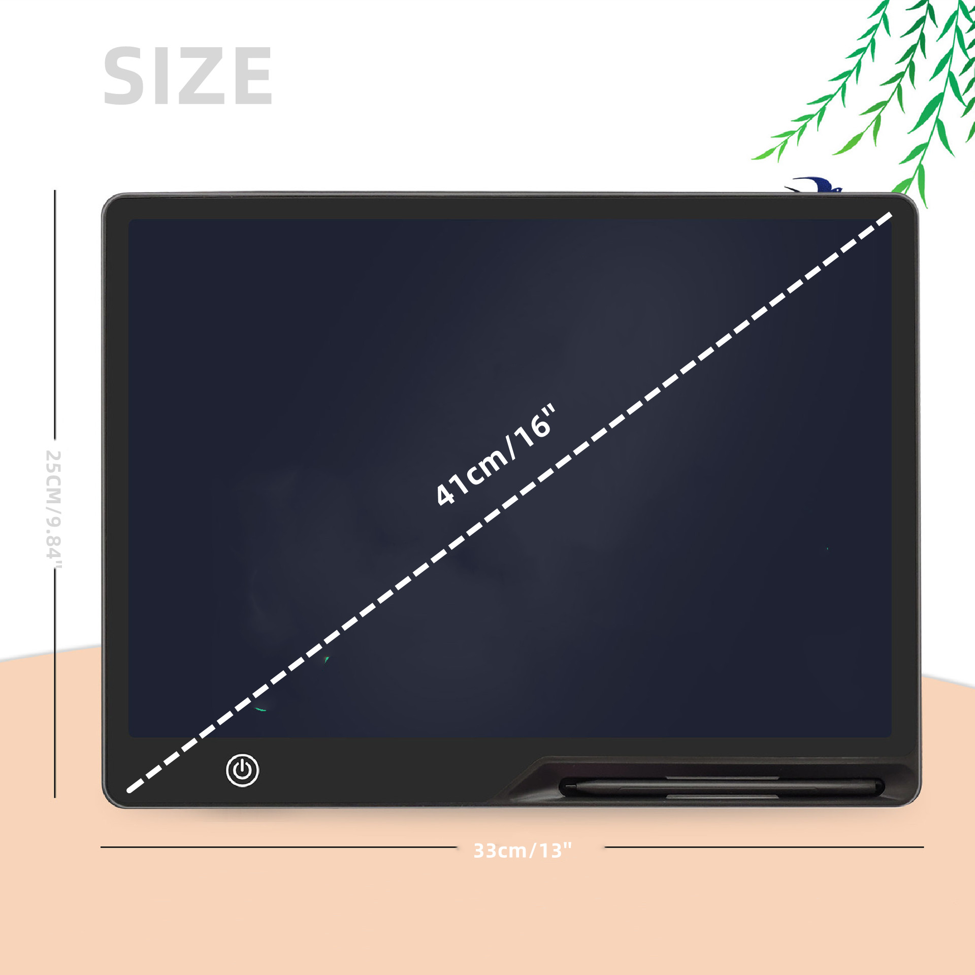 Inch LCD Writing Tablet Rechargeable Drawing Pad for Kids and Adults