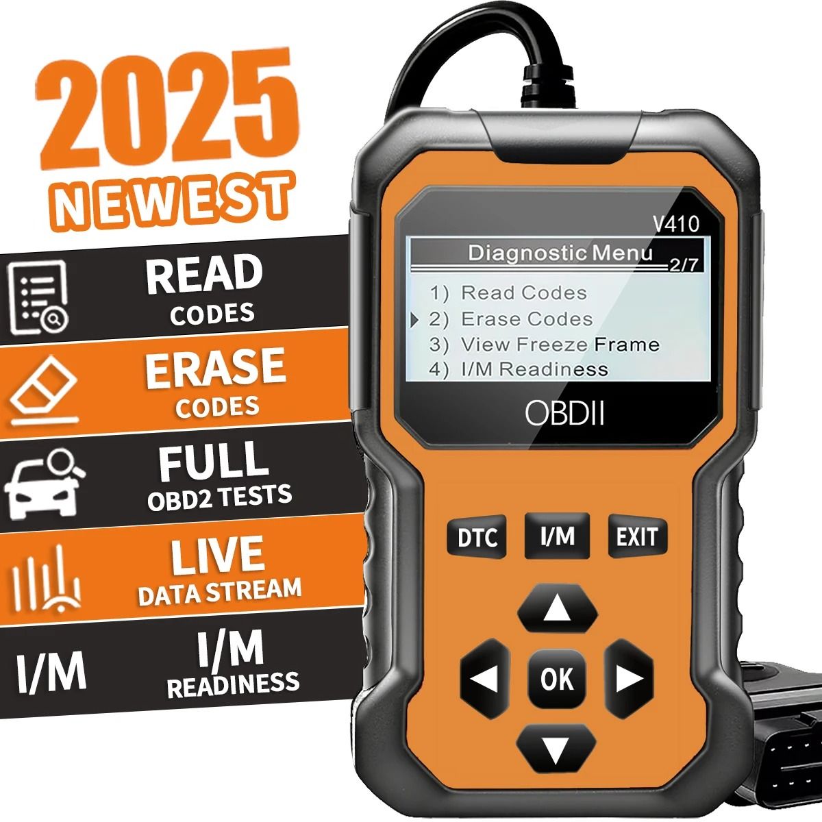 Universal OBD2 Engine Diagnostic Code Reader