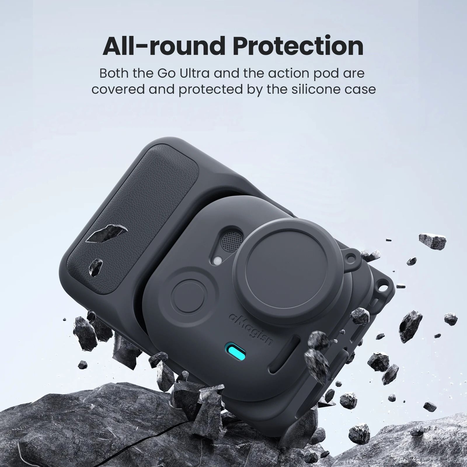 Silicone Protective Camera Case for Insta360 GO Ultra
