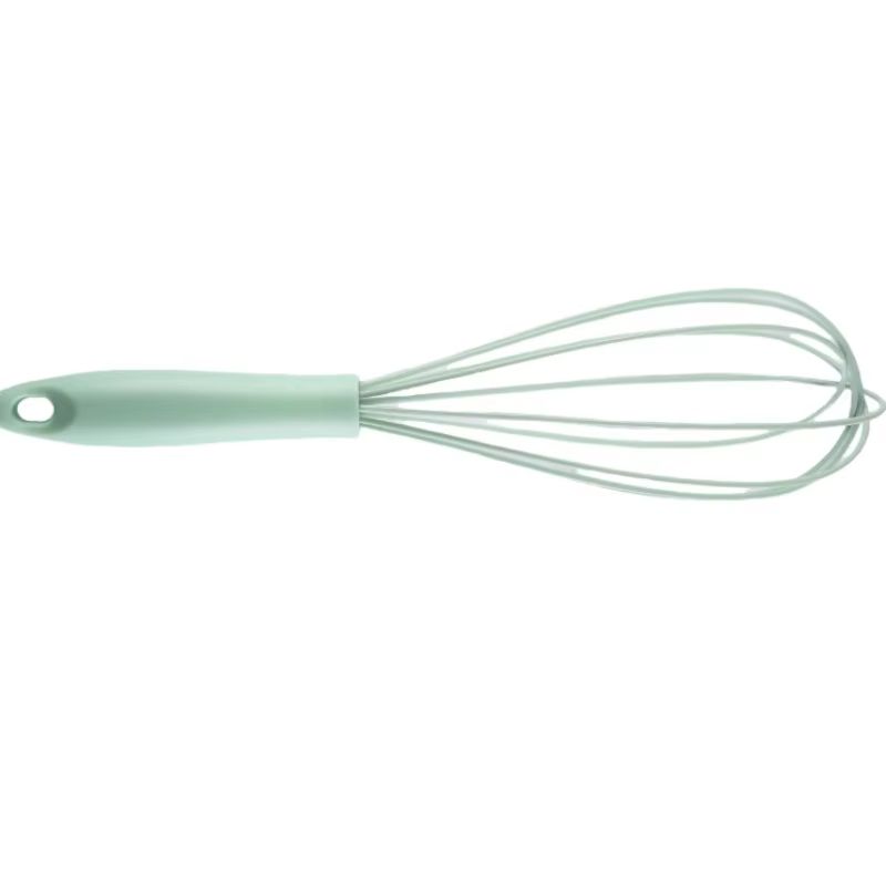 Manual Egg Beater – Handheld Silicone with High-Quality Stainless Steel Wire, High-Temperature Resistant