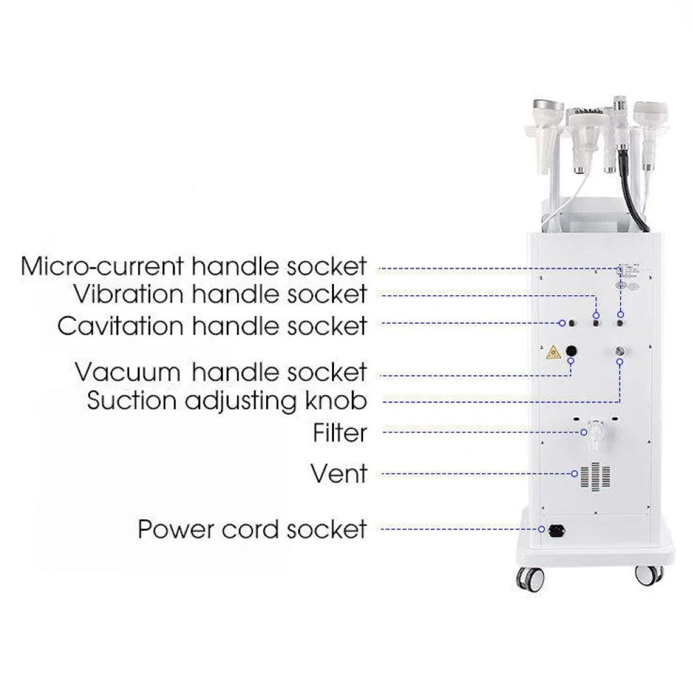 Six in One 120K Cavitation RF Vacuum Body Sculpting Device