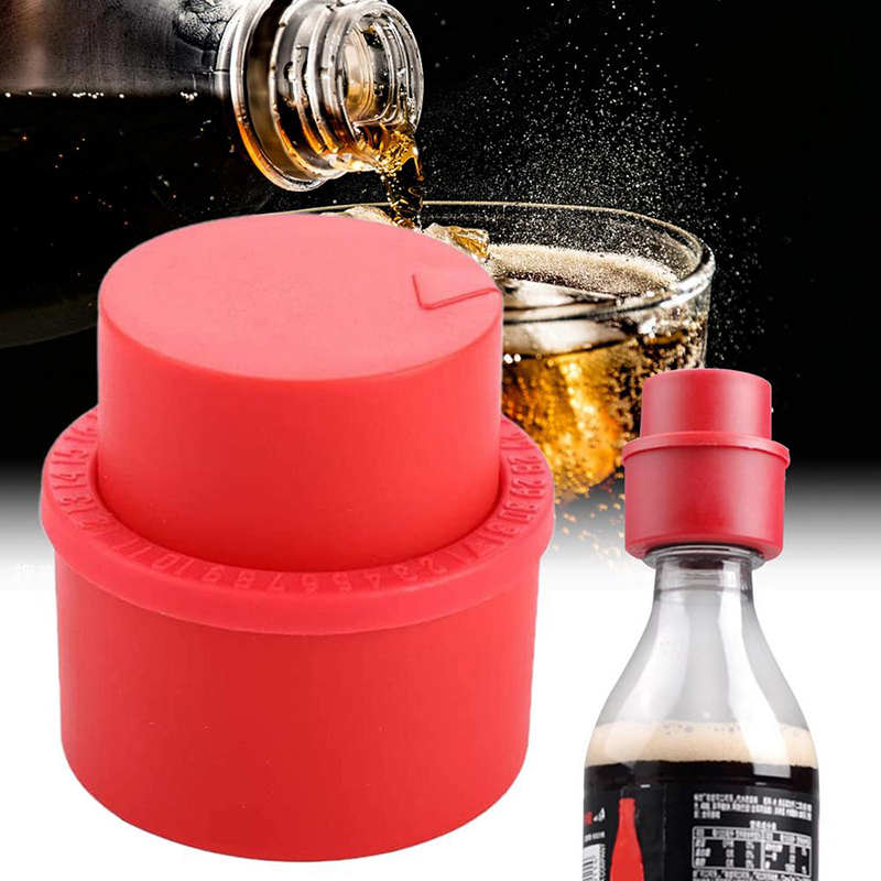 Fashion Soda Cover Caps, Durable Silicone Soda Saver Pump Caps, High Quality Bottle Caps for Drinks