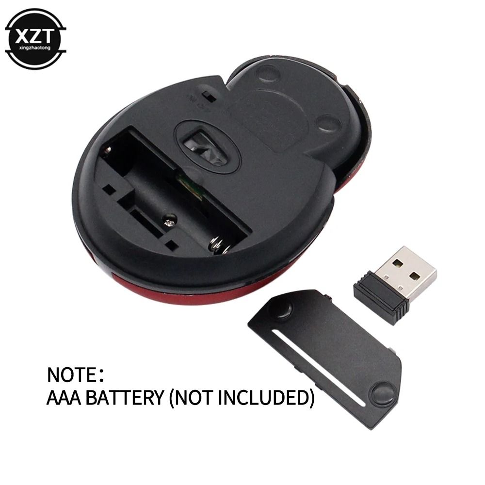 Creative Ladybug Shaped Mini Wireless Mouse