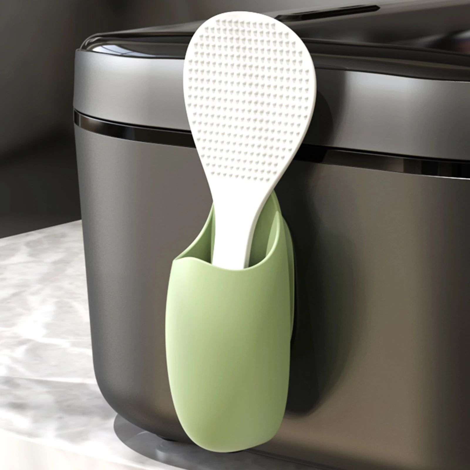 Traceless Rice Scoop Holder Rack
