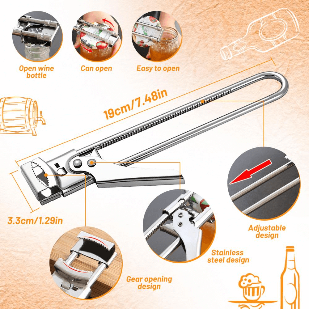 Adjustable Bottle Opener