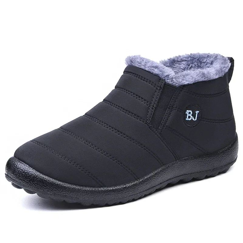 WinterShield Women Waterproof Snow Boots – Plush Insulated Ankle Warm Boots
